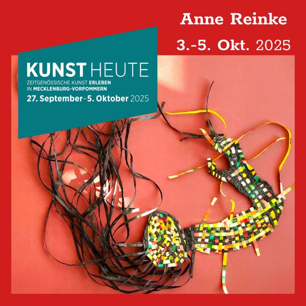 Ankündigung Ausstellung 2025 KunstOffen Wismar